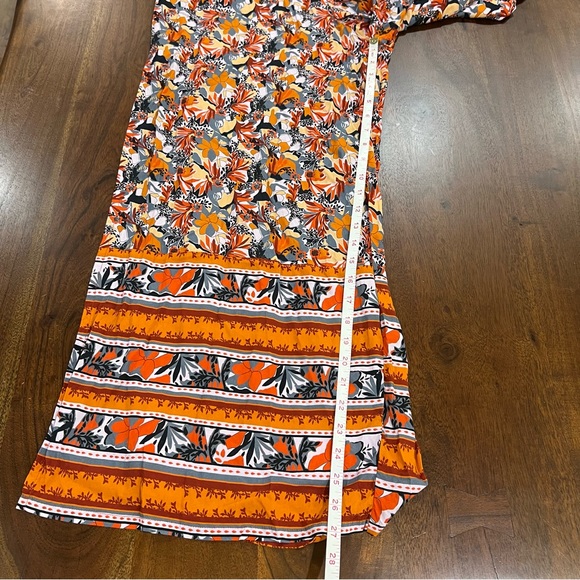 Maaji Compass Cay Floral Wide Leg Palazzo Pants Size Medium - Picture 8 of 8